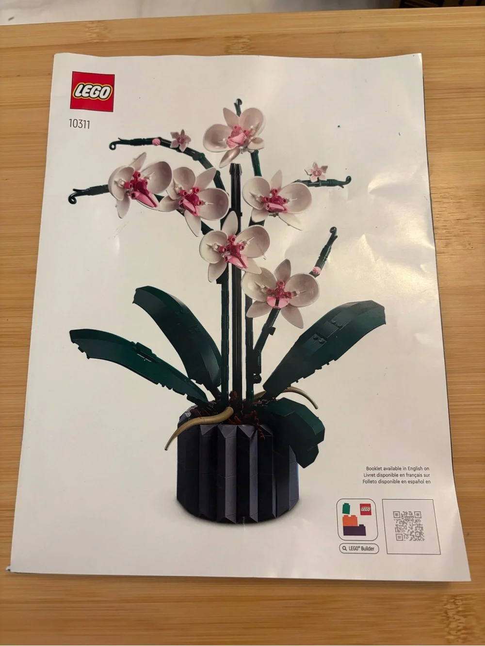 LEGO Icons Orchid Plant and Flowers Set 10311